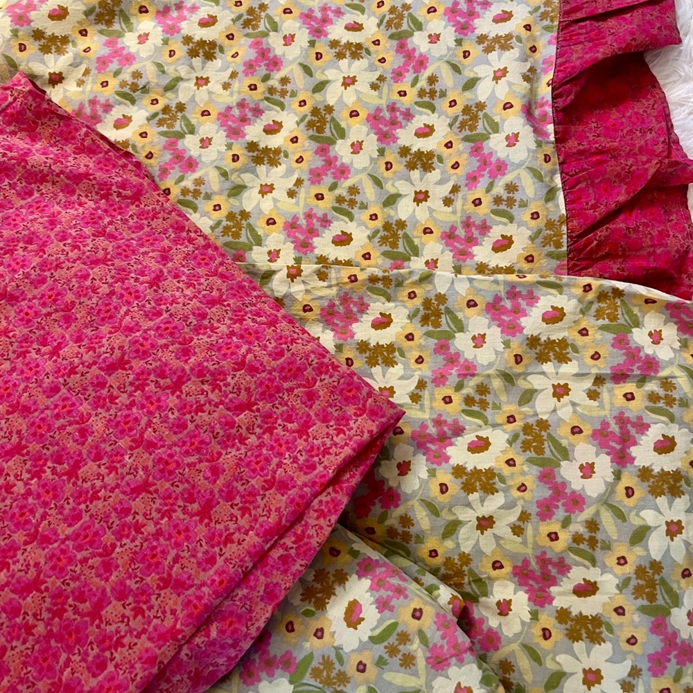 Natural Life queen size cotton sheet set